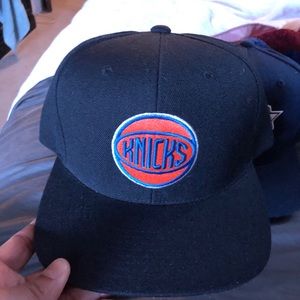 Knicks navy blue hat